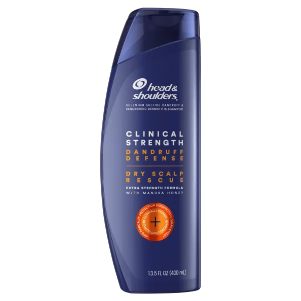 Head & Shoulders Clinical Strength Dandruff Defense + Dry Scalp Rescue Dry Scalp Rescue Shampoo, 13.5 oz