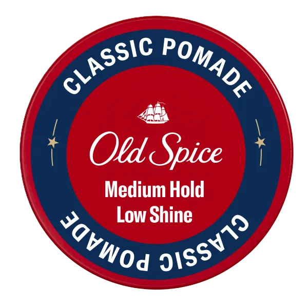 Old Spice Classic Pomade, Medium Hold, Low Shing