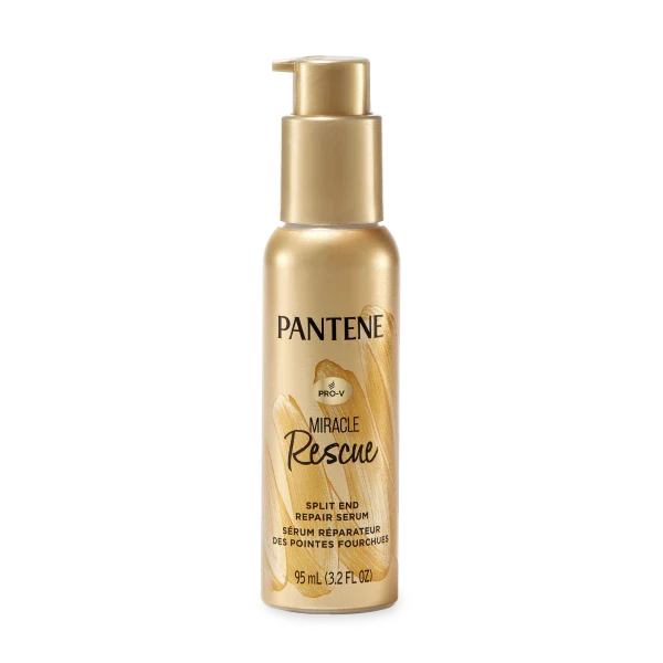Pantene Pro-V Miracle Rescue Split End Repair Serum, 3.2 oz,  smooths split ends and quenches parched locks from the inside out